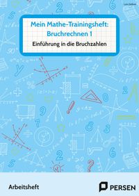 Buch Cover Mein Mathe-Trainingsheft: Bruchrechnen 1