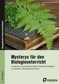 Buch Cover Mysterys für den Biologieunterricht