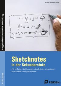 Buch Cover Sketchnotes in der Sekundarstufe
