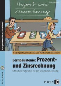 Buch Cover Lernbausteine: Prozent- und Zinsrechnung