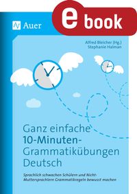 Buch Cover Ganz einfache 10-Minuten-Grammatikübungen Deutsch