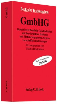 Buch Cover GmbHG