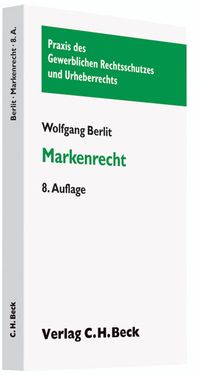 Buch Cover Markenrecht