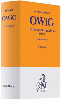 Buch Cover OWiG