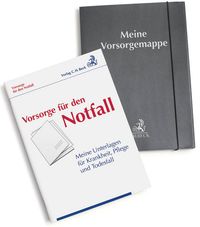 Buch Cover Vorsorge für den Notfall