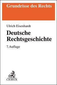 Buch Cover Deutsche Rechtsgeschichte
