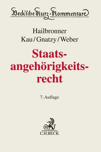 Buch Cover Staatsangehörigkeitsrecht