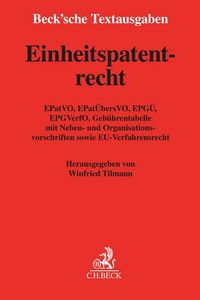 Buch Cover Einheitspatentrecht