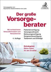 Buch Cover Der große Vorsorgeberater