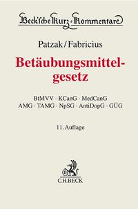 Buch Cover Betäubungsmittelgesetz. BtMG