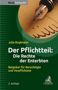 Buch Cover Der Pflichtteil: Die Rechte der Enterbten