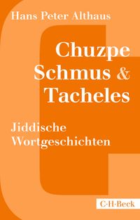 Buch Cover Chuzpe, Schmus & Tacheles