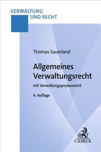 Buch Cover Allgemeines Verwaltungsrecht