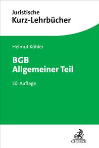 Buch Cover BGB Allgemeiner Teil