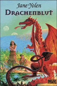 Buch Cover Drachen-Trilogie. Fantasy-Roman / Drachenblut