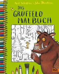 Buch Cover Das Grüffelo-Malbuch
