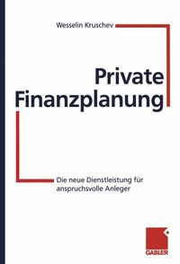 Buch Cover Private Finanzplanung