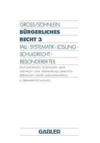Buch Cover Bürgerliches Recht 3