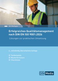 Buch Cover Erfolgreiches Qualitätsmanagement nach DIN EN ISO 9001:2026 - Buch mit E-Book