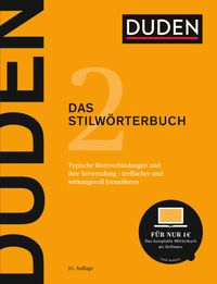 Buch Cover Duden – Das Stilwörterbuch