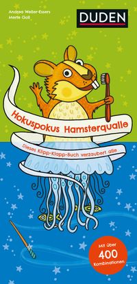 Buch Cover Hokuspokus Hamsterqualle - Dieses Klipp-Klapp-Buch verzaubert alle - Ab 4 Jahren