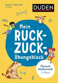 Buch Cover Mein Ruckzuck-Übungsblock Deutsch/Mathe 2. Klasse