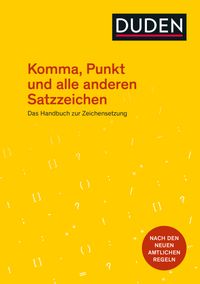Buch Cover Komma, Punkt und alle anderen Satzzeichen