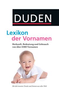 Buch Cover Duden - Lexikon der Vornamen