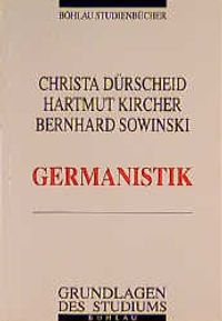 Buch Cover Germanistik