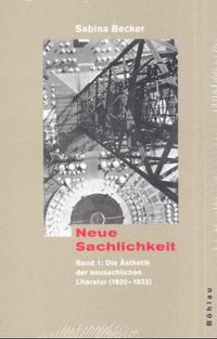 Buch Cover Neue Sachlichkeit