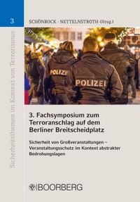 Buch Cover 3. Fachsymposium zum Terroranschlag auf dem Berliner Breitscheidplatz