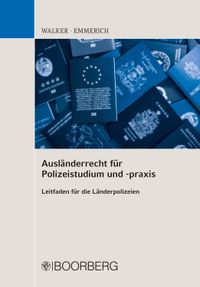 Buch Cover Ausländerrecht für Polizeistudium und -praxis