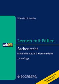 Buch Cover Sachenrecht