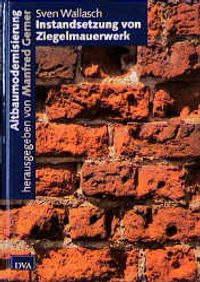 Buch Cover Instandsetzung von Ziegelmauerwerk