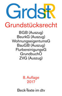 Buch Cover Grundstücksrecht