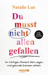 Buch Cover Du musst nicht allen gefallen