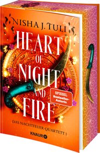 Buch Cover Heart of Night and Fire