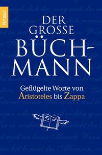 Buch Cover Der große Büchmann