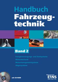 Buch Cover Handbücher Fahrzeugtechnik / Handbuch Fahrzeugtechnik