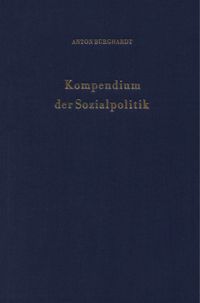 Buch Cover Kompendium der Sozialpolitik.