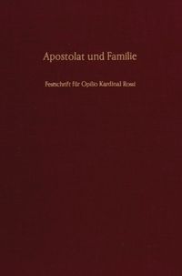 Buch Cover Apostolat und Familie.