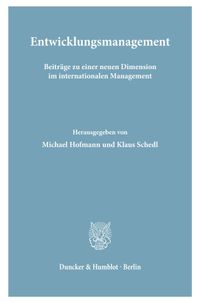 Buch Cover Entwicklungsmanagement.