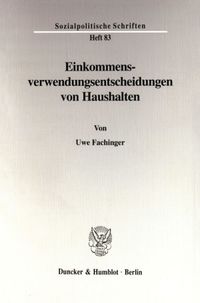 Buch Cover Einkommensverwendungsentscheidungen von Haushalten.