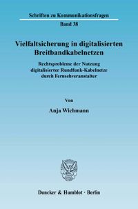 Buch Cover Vielfaltsicherung in digitalisierten Breitbandkabelnetzen.