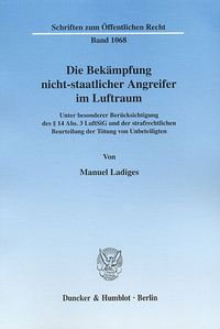 Buch Cover Die Bekämpfung nicht-staatlicher Angreifer im Luftraum.