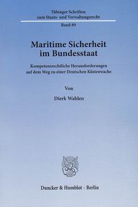Buch Cover Maritime Sicherheit im Bundesstaat.