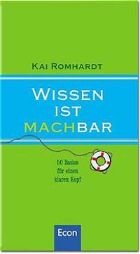 Buch Cover Wissen ist machbar
