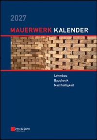 Buch Cover Mauerwerk-Kalender / Mauerwerk-Kalender 2027