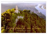 Buch Cover Burgenromantik am Rhein (Wandkalender 2025 DIN A3 quer), CALVENDO Monatskalender