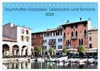 Buch Cover Traumhafter Gardasee: Desenzano und Sirmione (Tischkalender 2025 DIN A5 quer), CALVENDO Monatskalender